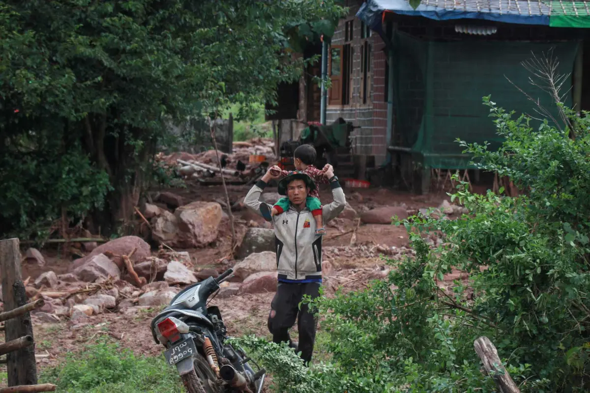 De acordo com o Programa Alimentar Mundial das Nações Unidas, estas inundações são as piores da história recente da Birmânia