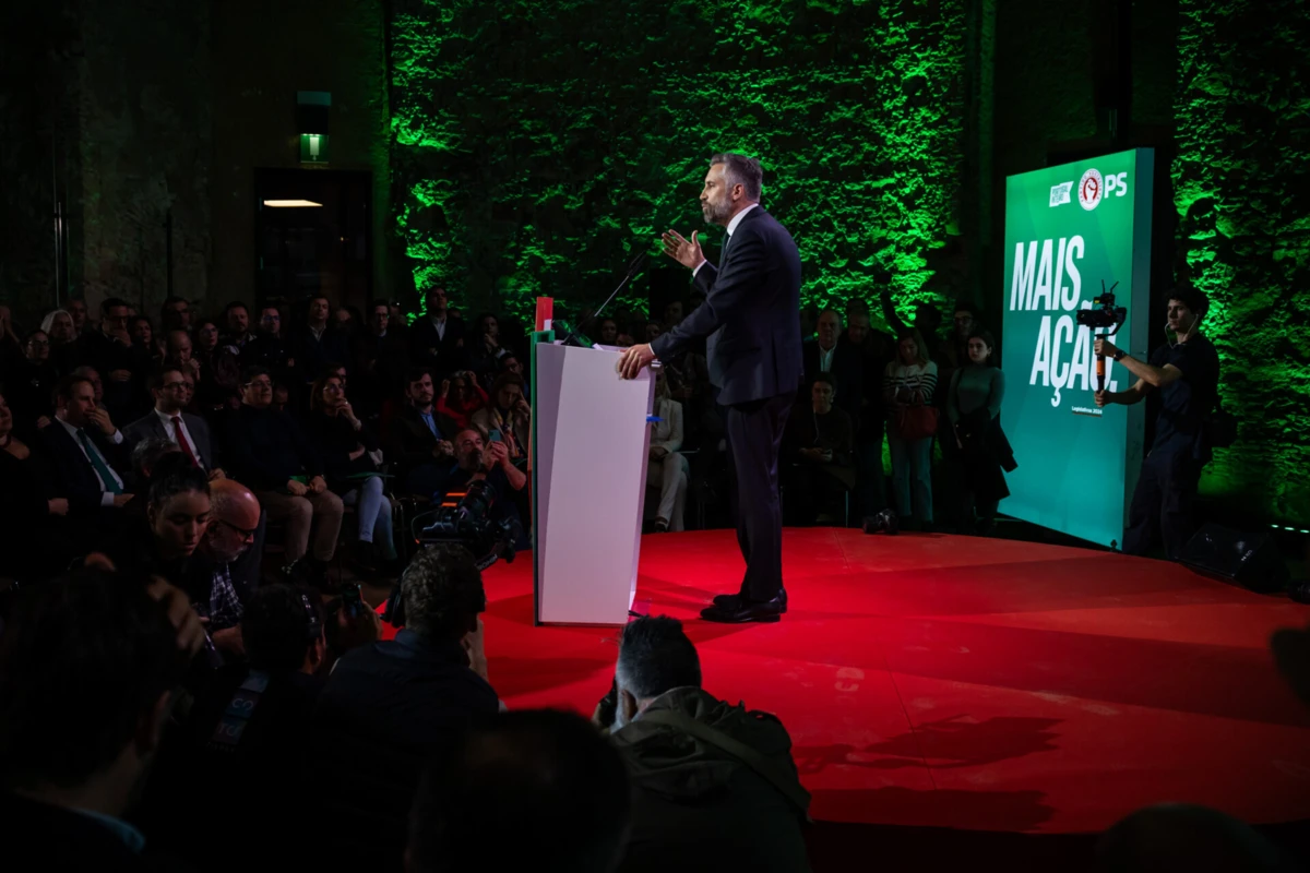 O secretário-geral do PS, Pedro Nuno Santos