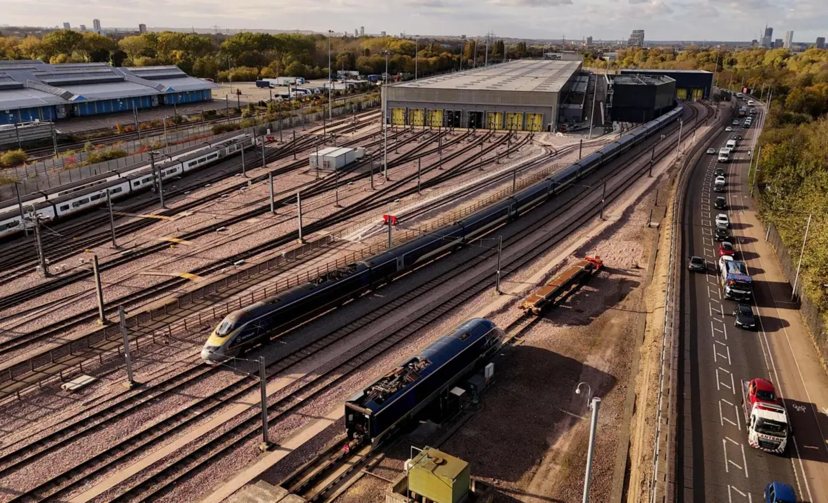 Imagem de contexto do artigo Eurostar: problemas técnicos afetam circulação dos comboios no túnel da Mancha