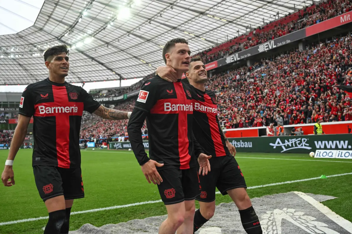 Imagem de contexto do artigo Inédito e categórico. Bayer Leverkusen sagra-se campeão alemão pela primeira vez