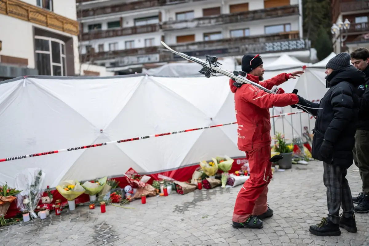 Imagem de contexto do artigo Governo ainda não conseguiu relacionar desaparecida com incêndio na Suíça. Há uma portuguesa ferida