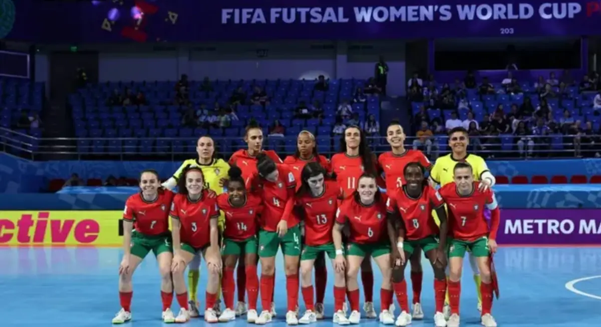 Imagem de contexto do artigo Portugal estreia-se no Mundial de futsal feminino com goleada frente à Tanzânia