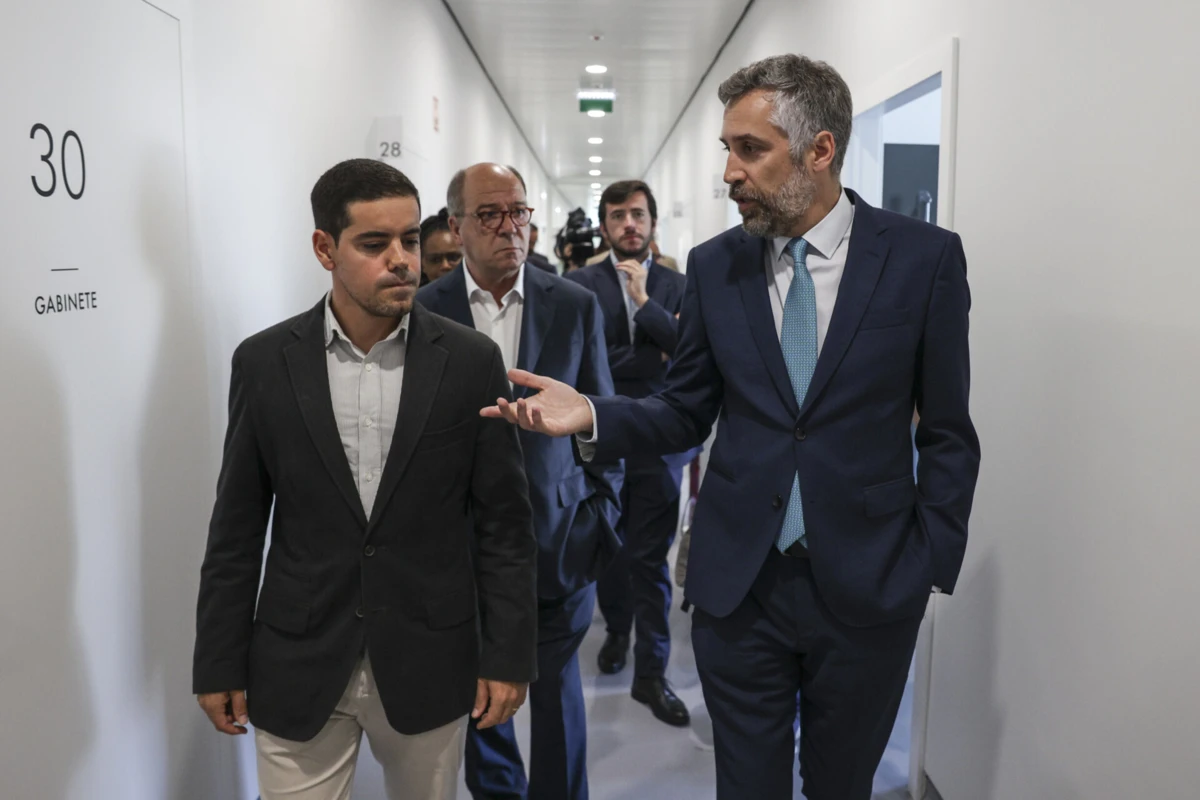 O secretário-geral do PS, Pedro Nuno Santos