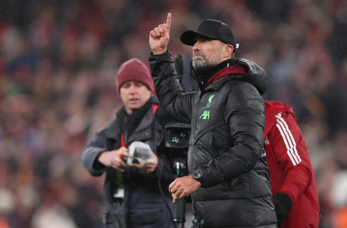 O treinador do Liverpool, Jurgen Klopp