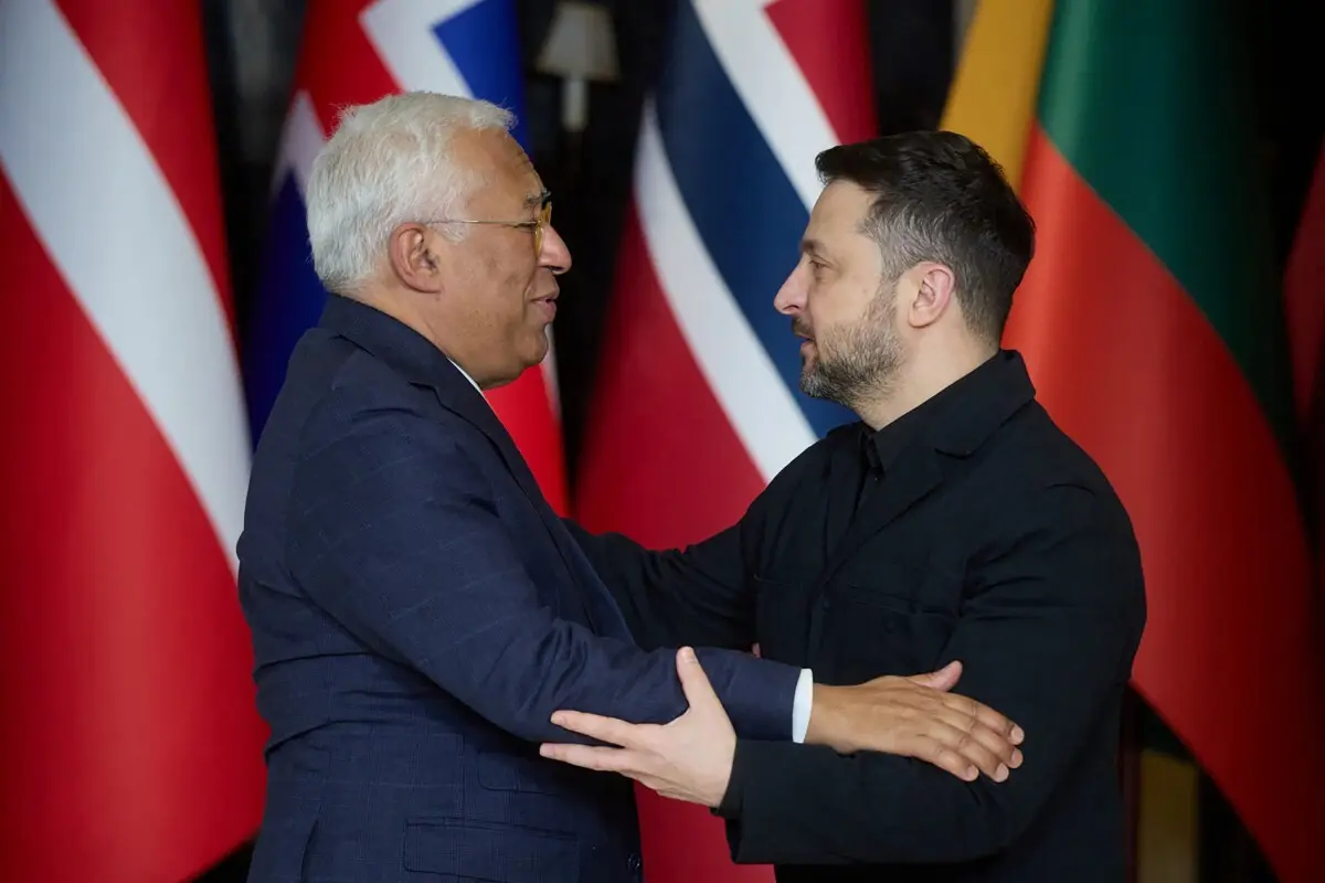 António Costa está em Kiev para assinalar os quatro anos da invasão russa à Ucrânia