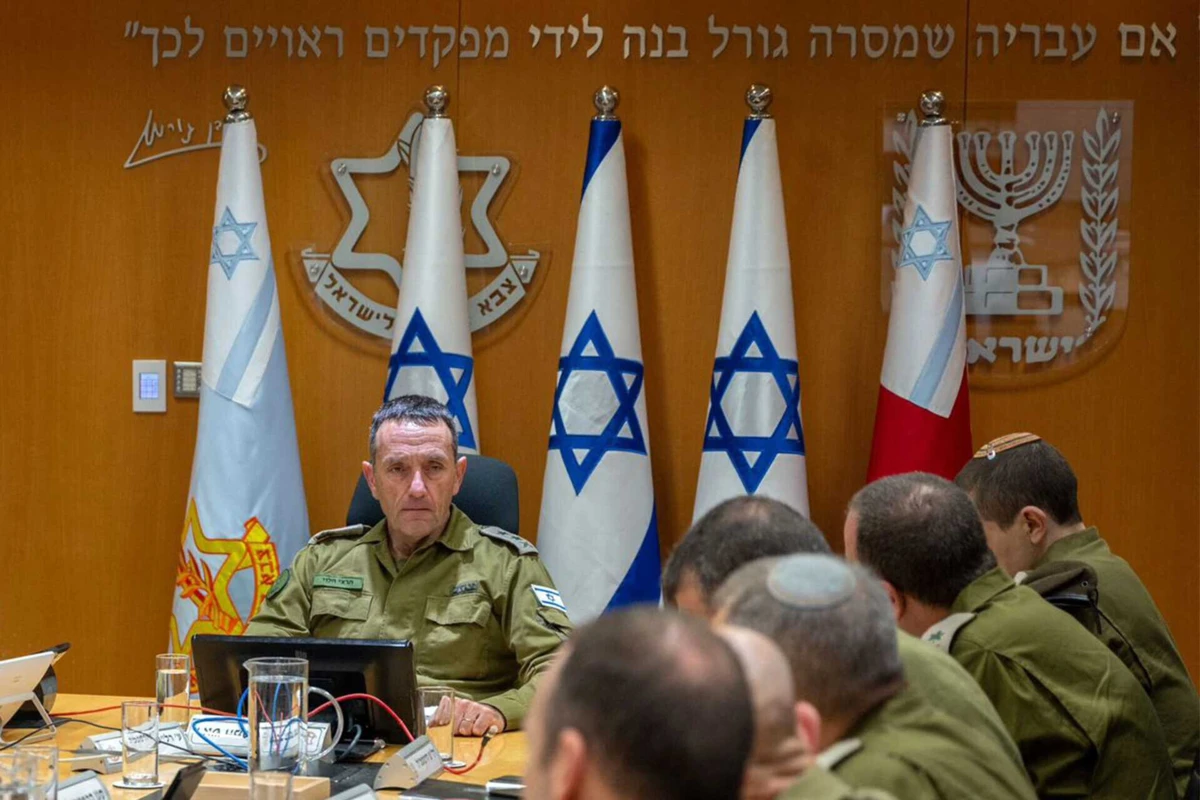 O chefe do Estado-Maior do Exército israelita, Herzi Halevi