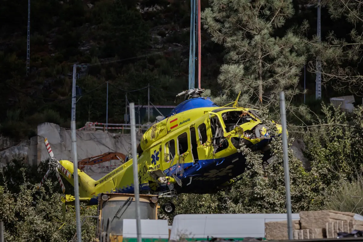 Imagem de contexto do artigo Pilotos de helicóptero do INEM sabiam que pó podia impedir aterragem perto de pedreira
