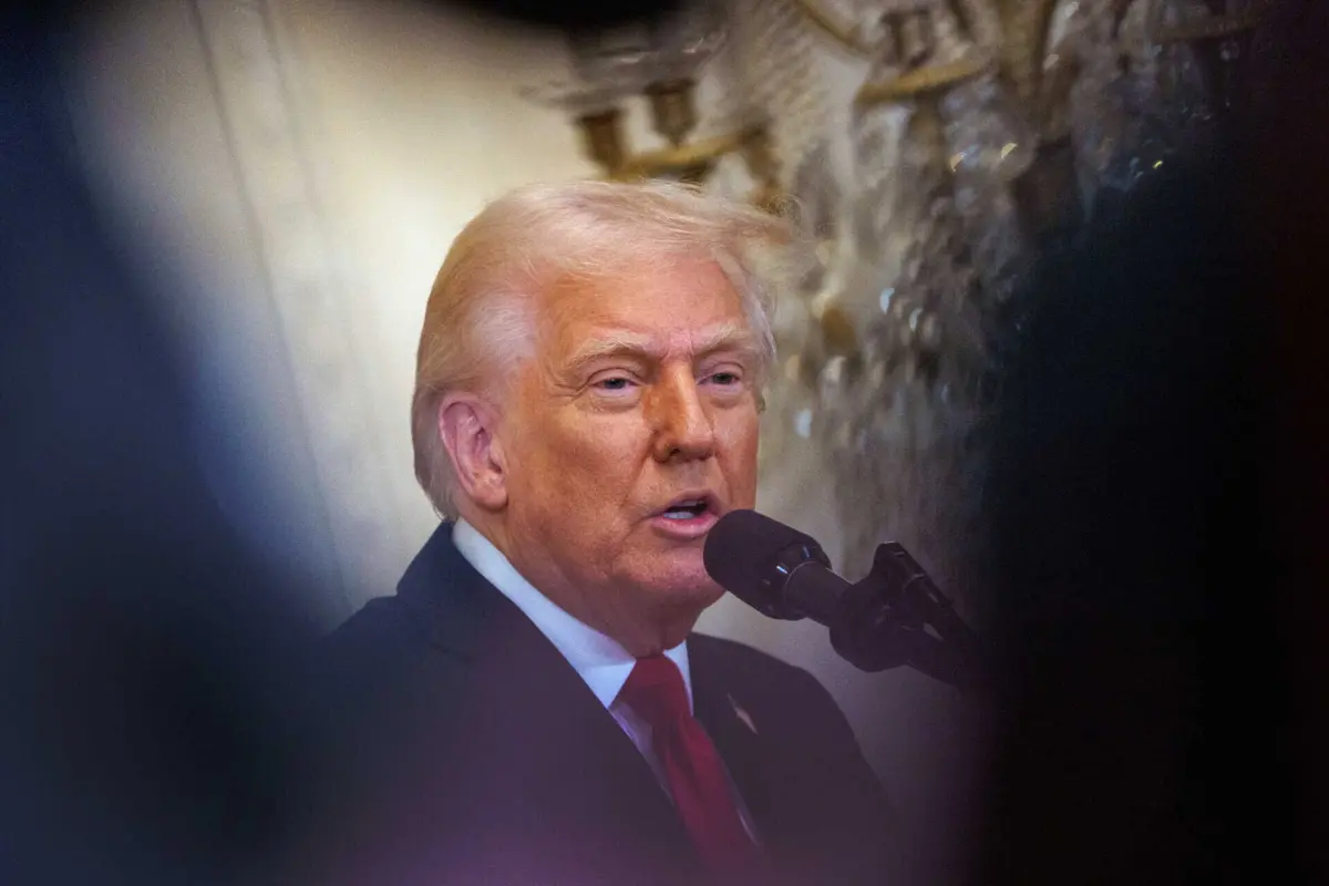 O Presidente norte-americano, Donald Trump