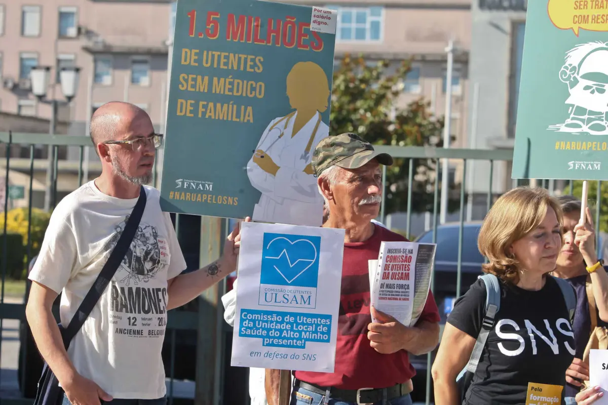 A Fnam tem esta terça-feira concentrações agendadas no Porto, junto ao Hospital São João, em Coimbra, no Hospital Geral dos Covões, e em Lisboa, em frente ao Hospital de Santa Maria