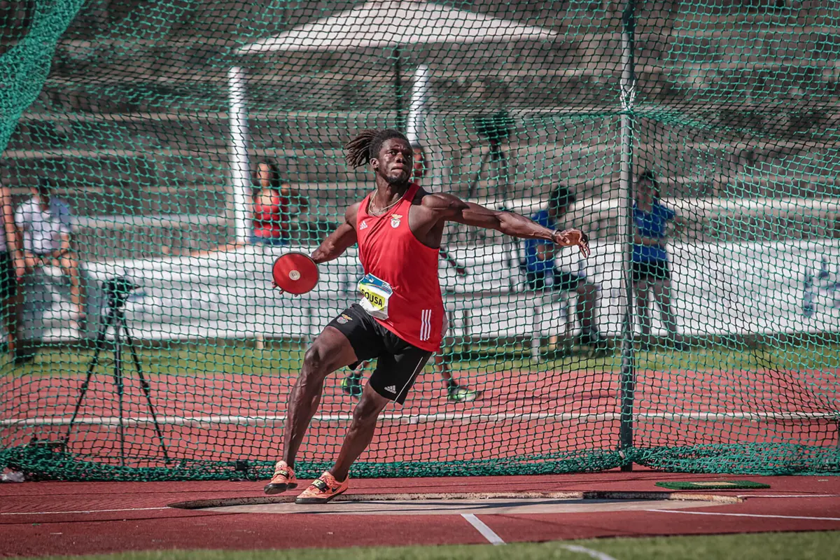 O atleta Emanuel Sousa