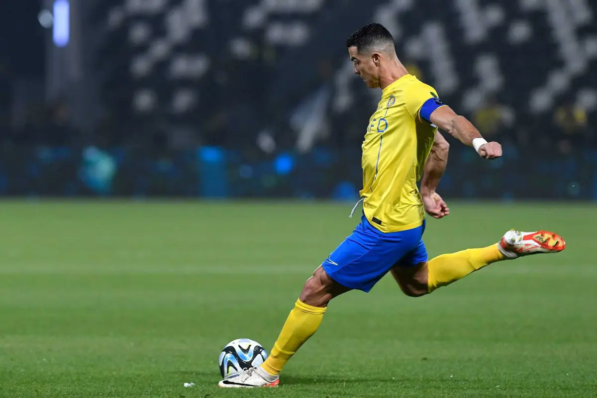 Imagem de contexto do artigo Cristiano Ronaldo marca e é o melhor marcador mundial do ano de 2023 com 54 golos