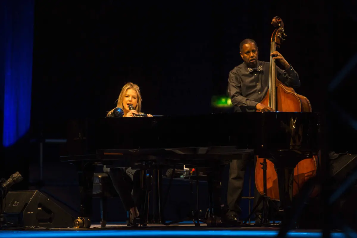 A cantora Diana Krall