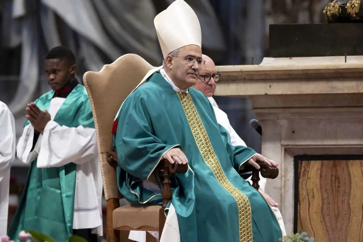 O cardeal português José Tolentino de Mendonça