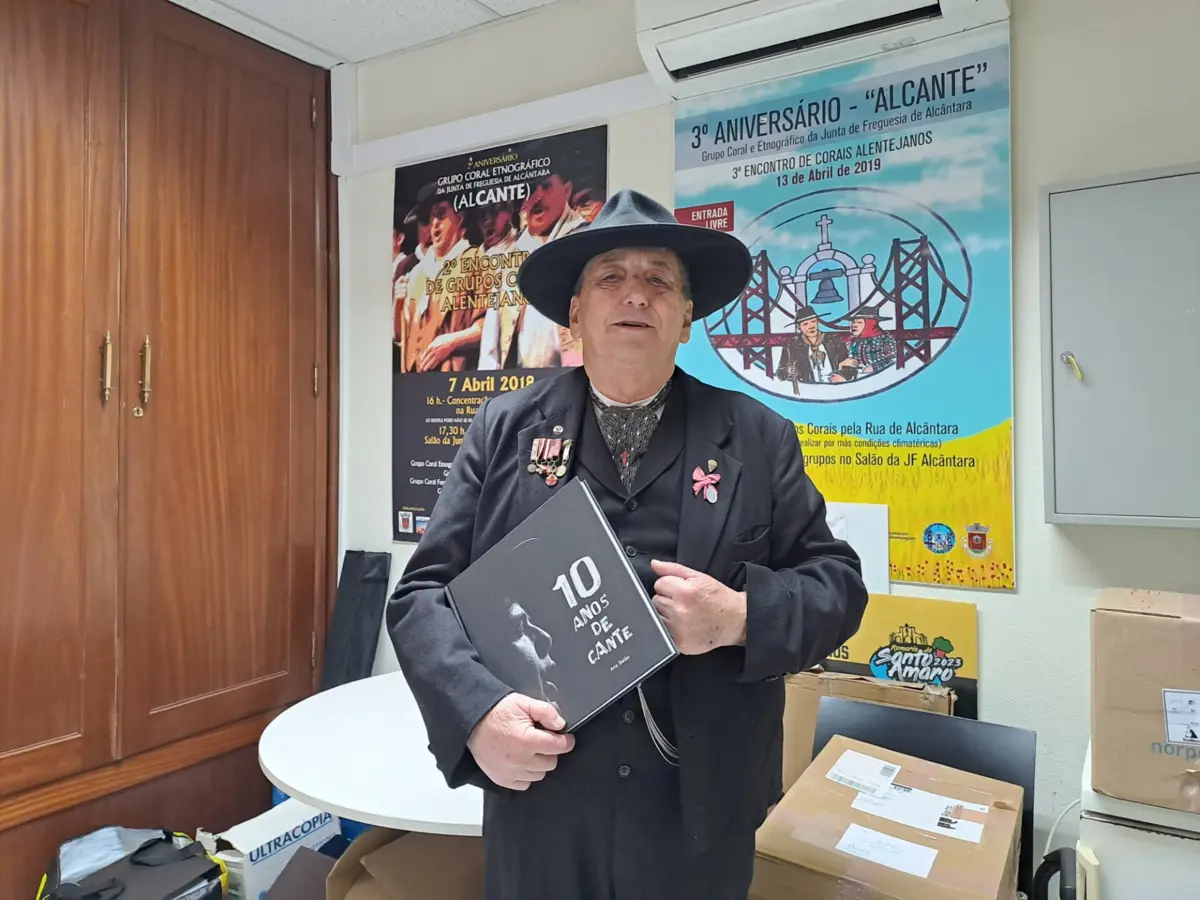 José Fernandes, o responsável pela criação do Grupo Coral e Etnográfico da Junta de Freguesia de Alcântara