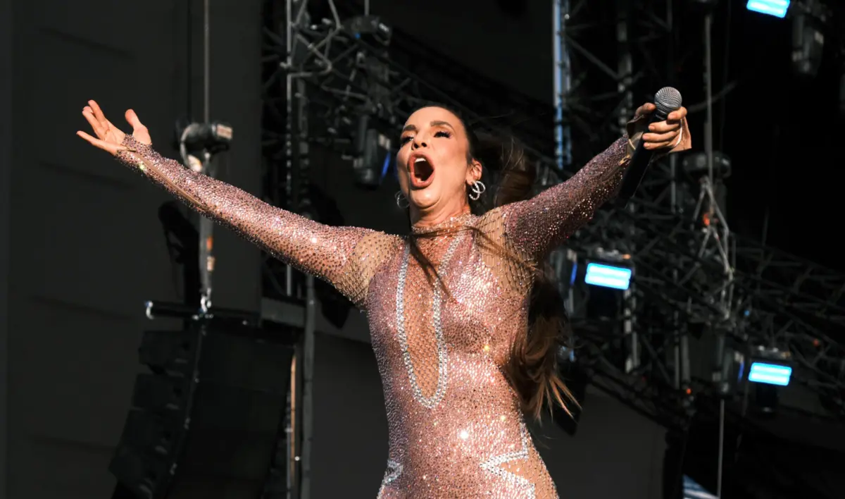 A cantora brasileira Ivete Sangalo