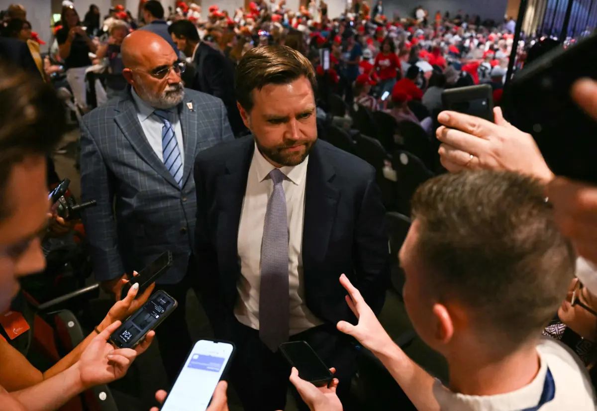 Imagem de contexto do artigo Eleições nos EUA. J.D. Vance é o candidato a vice-presidente escolhido por Donald Trump