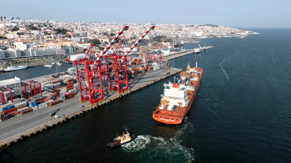 Imagem de contexto do artigo Porto de Lisboa cresce 3,4%