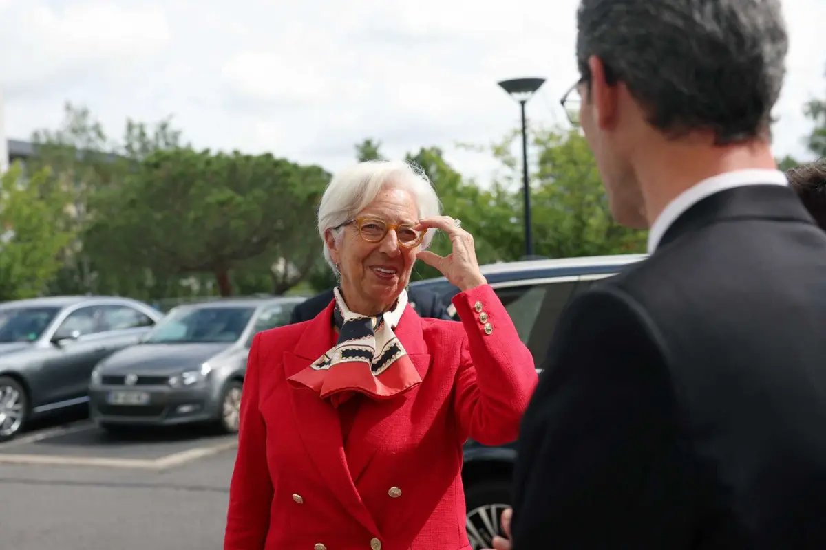 A presidente do Banco Central Europeu, Christine Lagarde