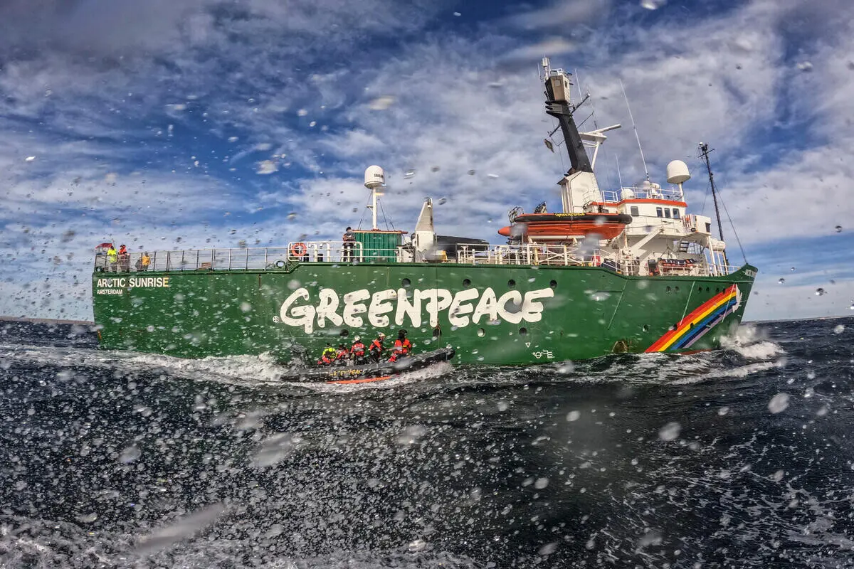 Imagem de contexto do artigo Greenpeace volta a ter representação em Portugal com foco nos incêndios e na proteção dos oceanos