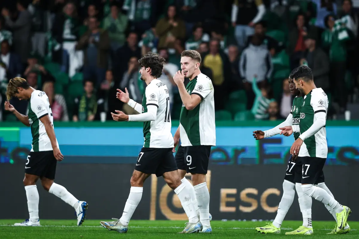 Imagem de contexto do artigo Último rugido de Amorim? Bolas paradas de Gyökeres eliminam Nacional da Taça da Liga. Veja os golos