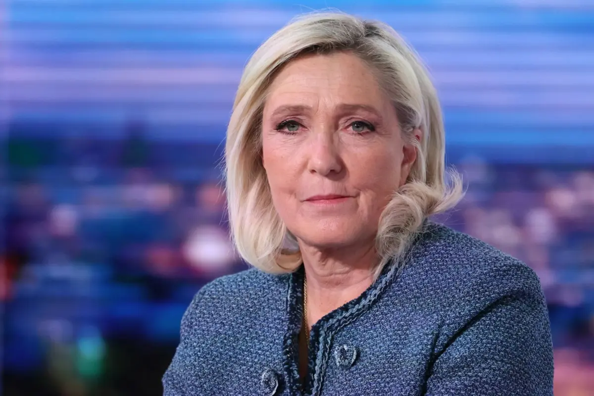 A líder da extrema-direita francesa, Marine Le Pen