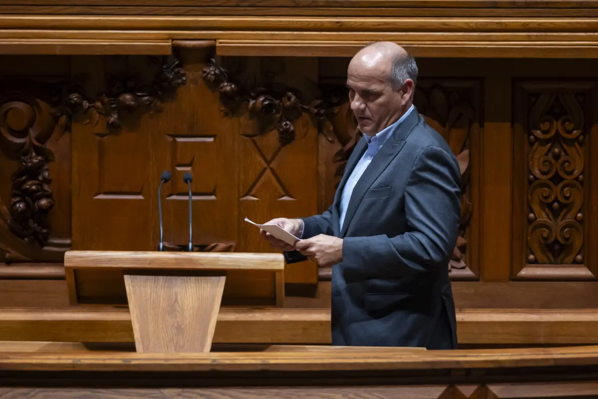 O secretário-geral do PCP, Paulo Raimundo