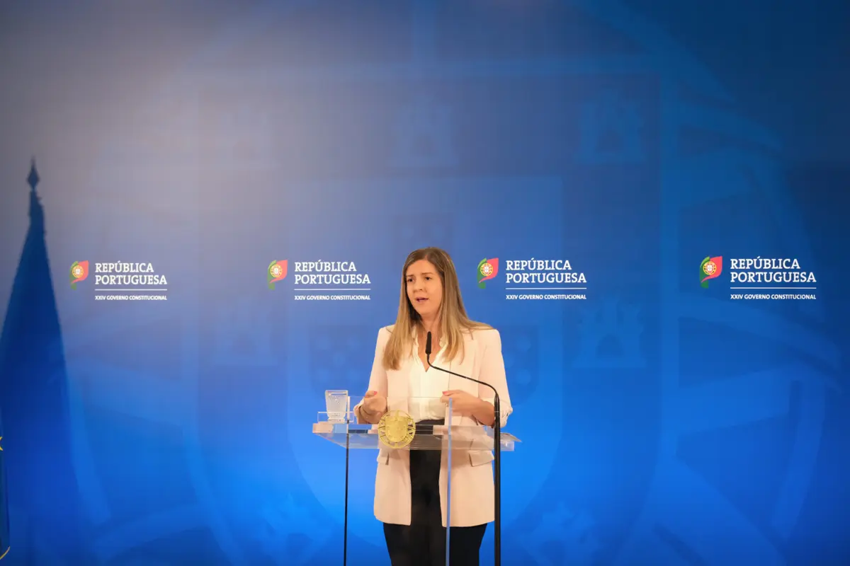 A ministra da Juventude e Modernização, Margarida Balseiro Lopes