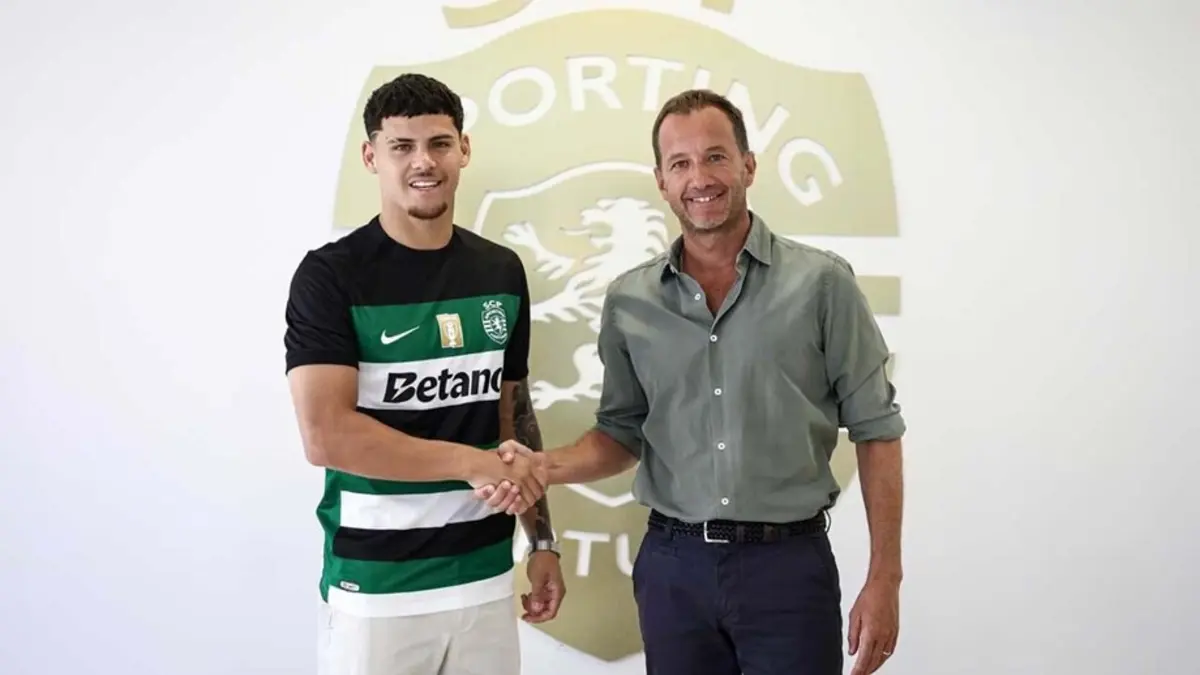 Imagem de contexto do artigo Sporting oficializa contratação de Maxi Araújo. Cláusula de rescisão é de 80 milhões de euros