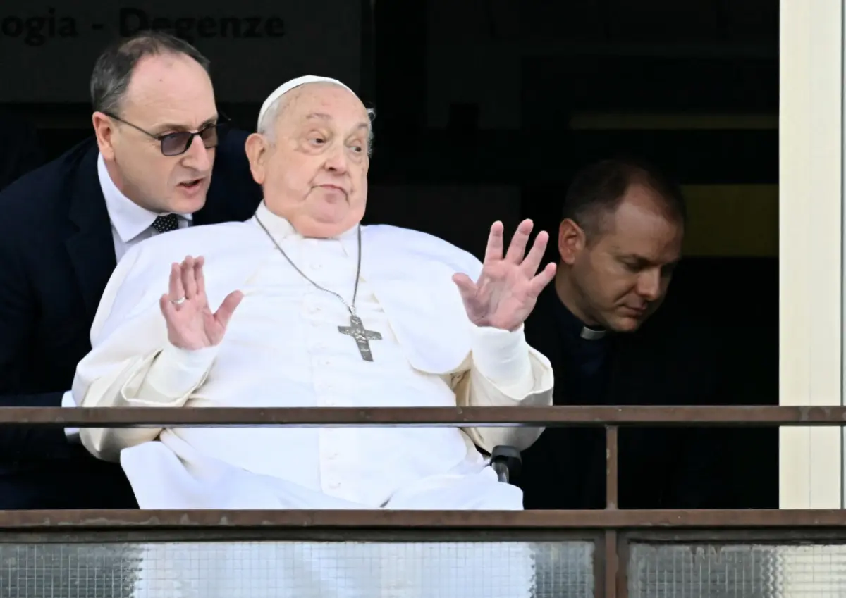 "Agradeço a todos", disse Francisco