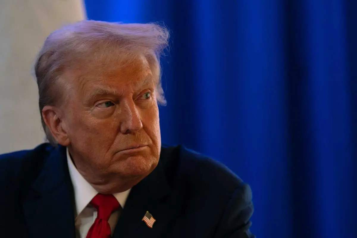 O Presidente dos Estados Unidos, Donald Trump