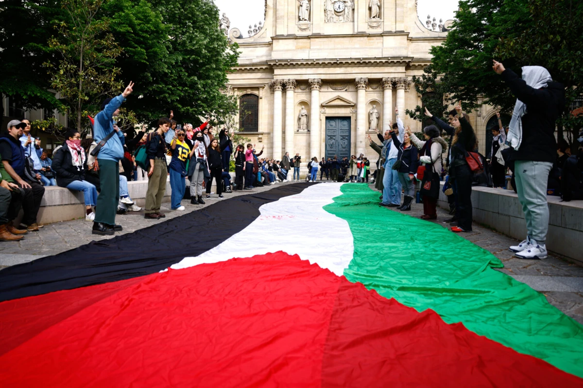 Imagem de contexto do artigo Polícia francesa desmobiliza protesto pró-Palestina na Universidade Sorbonne