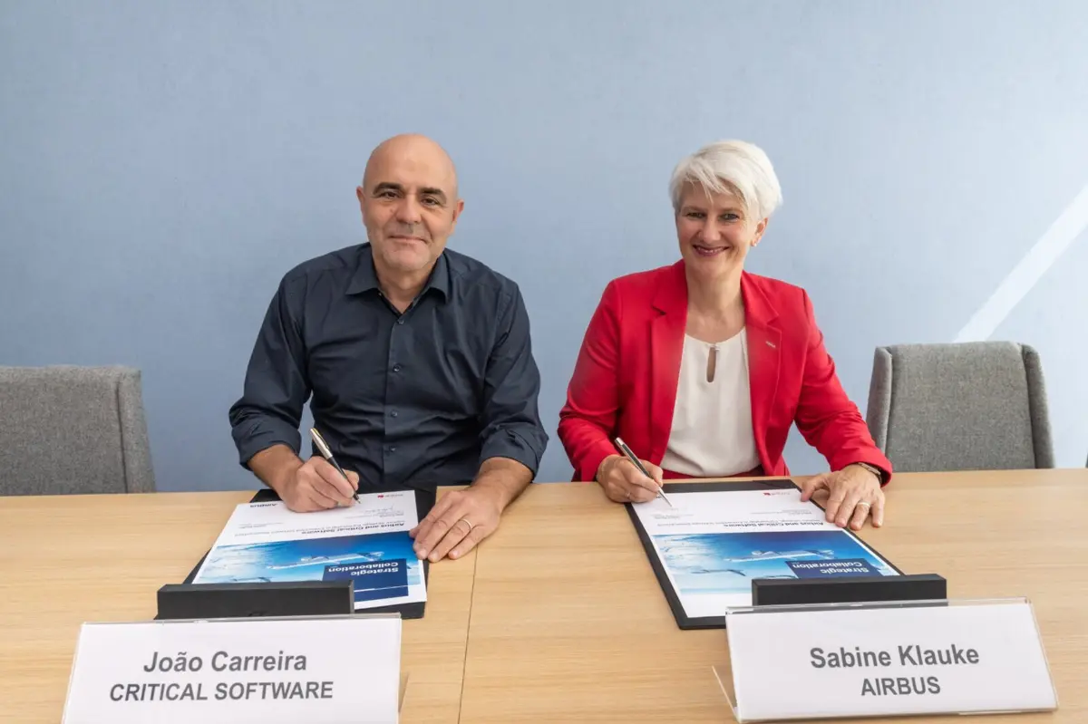 Imagem de contexto do artigo Software português a caminho do espaço com Critical e Airbus