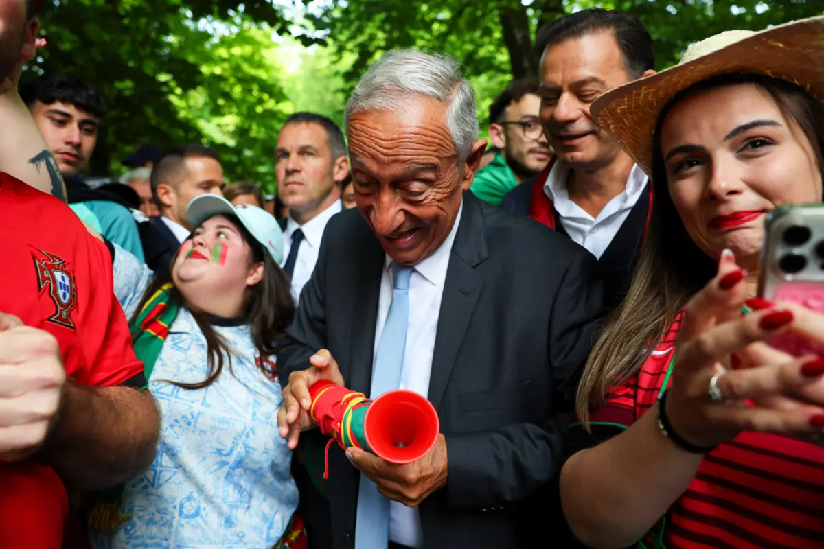 Imagem de contexto do artigo Marcelo realça vitória "saborosa" e diz que vai receber seleção em Belém
