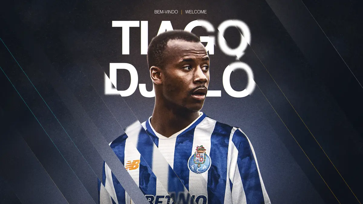Imagem de contexto do artigo Mais um reforço de última hora. FC Porto anuncia Tiago Djaló