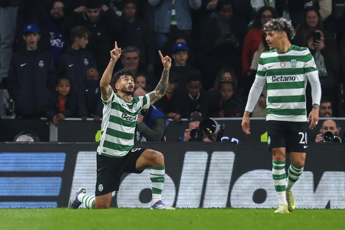 Imagem de contexto do artigo Leão mais rico do que clube de Forbs. Sporting vence Brugge na Liga dos Campeões