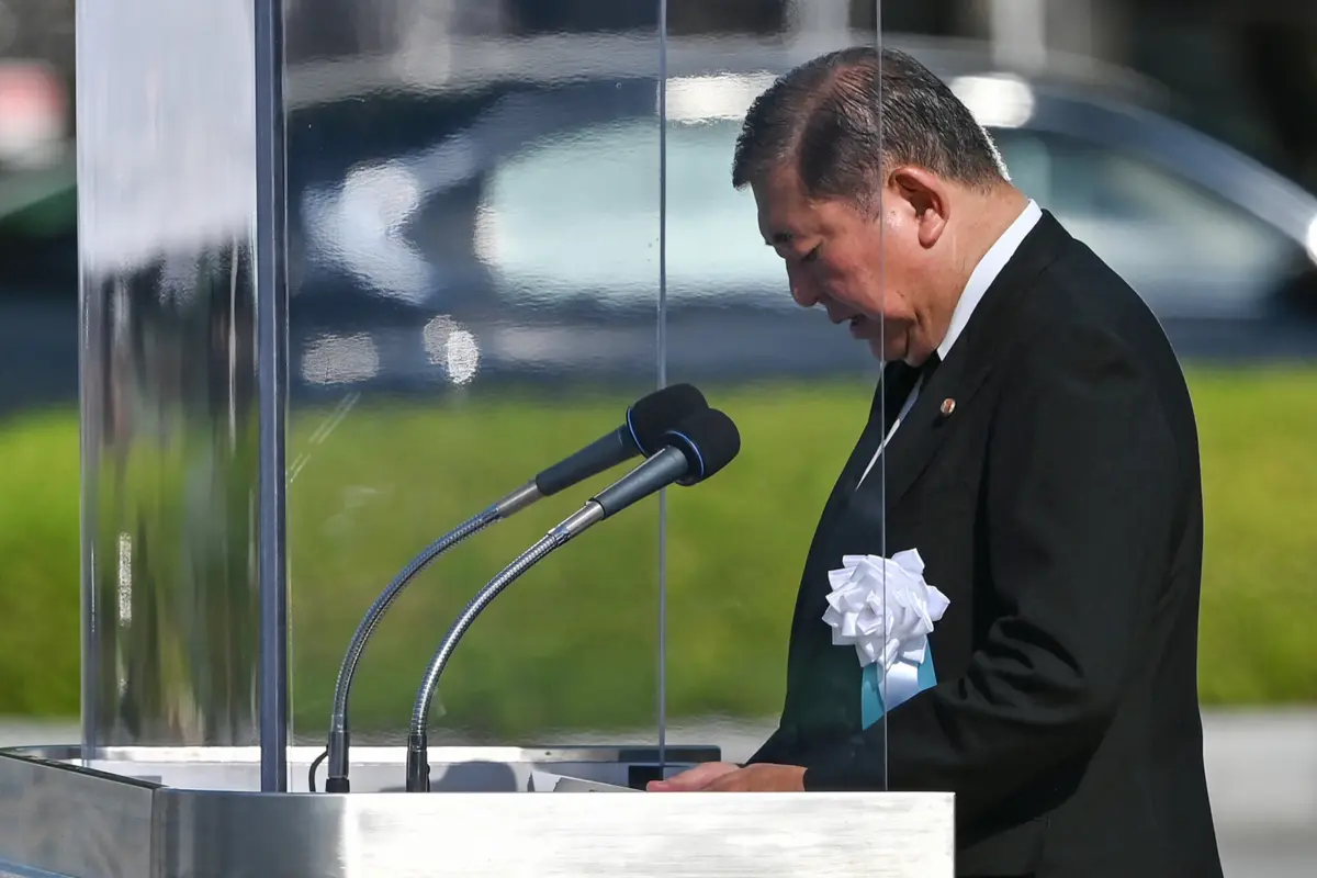 Shigeru Ishiba apela ao "espírito de diálogo" de todos os países