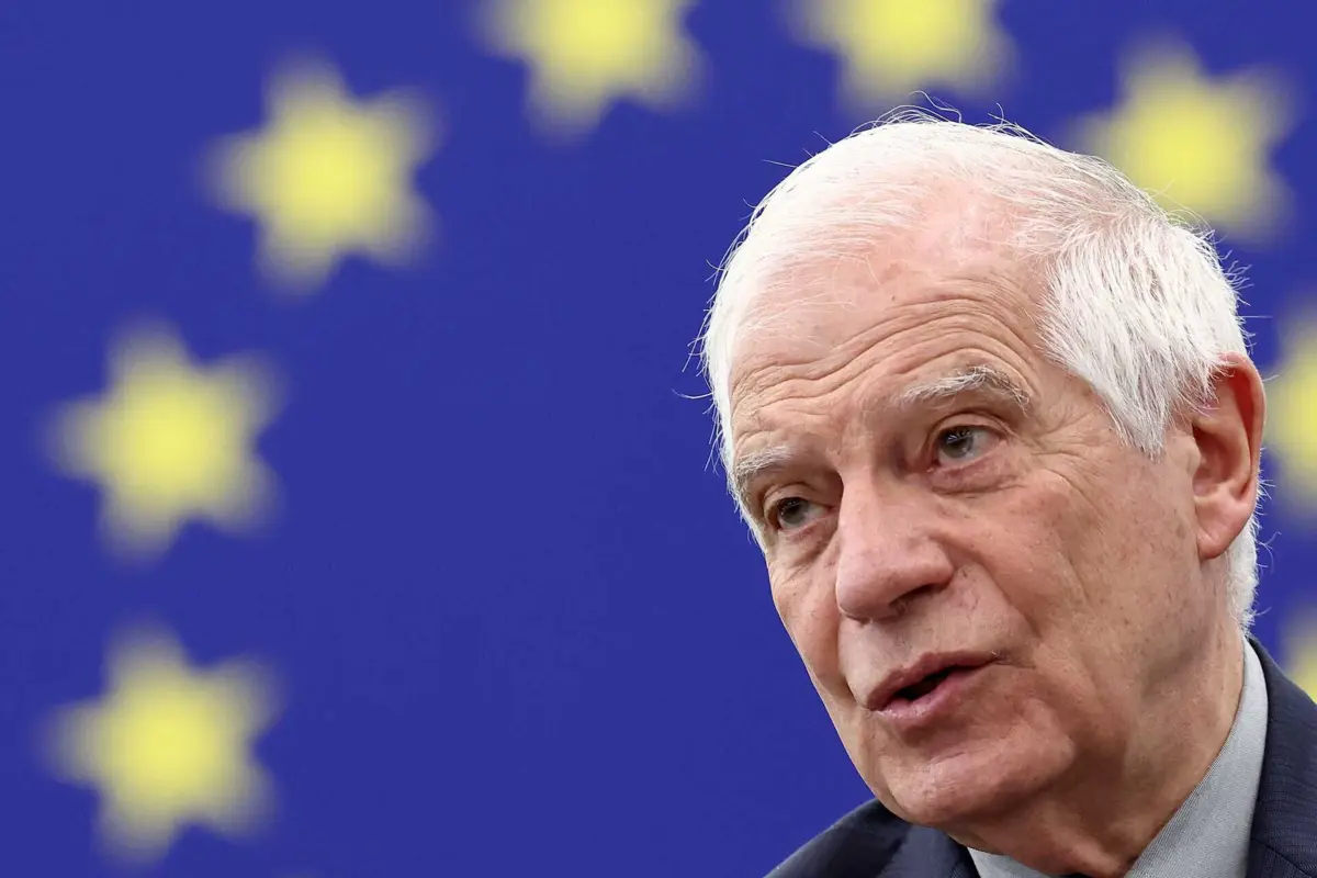 O Alto Representante para os Negócios Estrangeiros da União Europeia, Josep Borrell