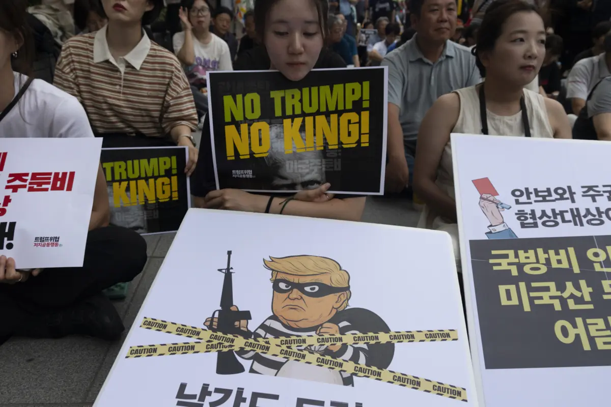 Este é o quinto mês consecutivo com manifestações por todo o país contra o Presidente republicano e a sua Administração