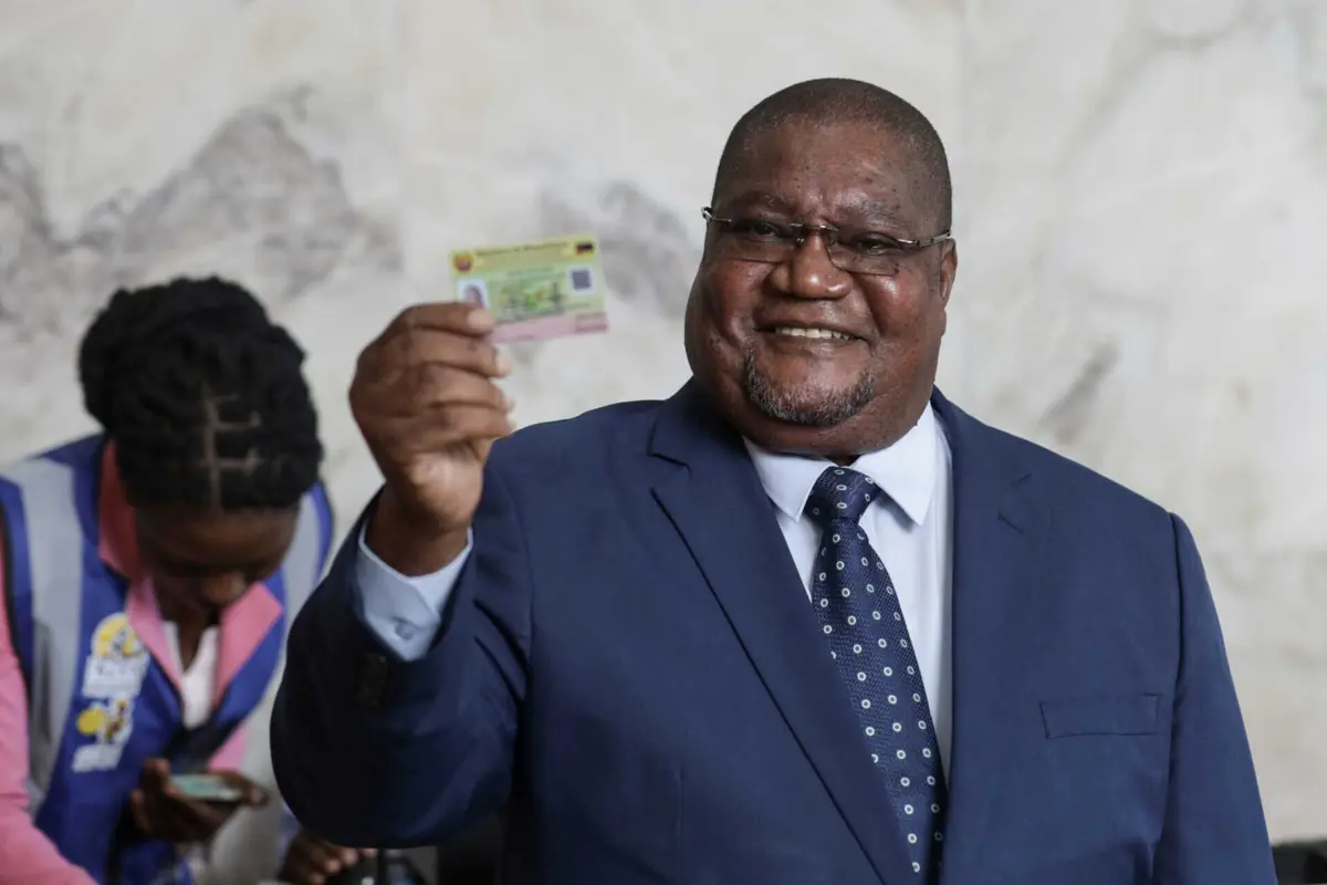 O presidente da Resistência Nacional Moçambicana, Ossufo Momade