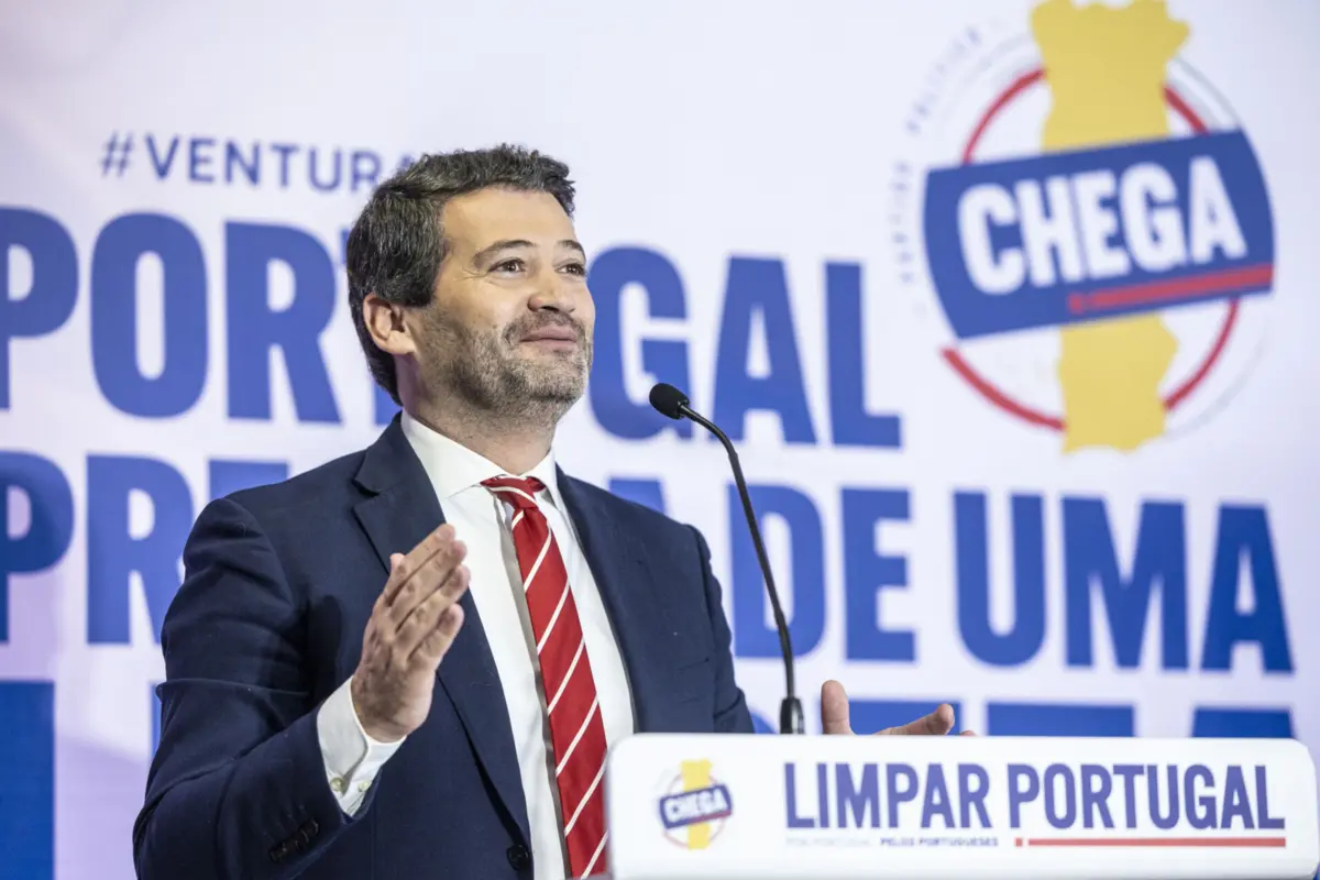 André Ventura, presidente do Chega