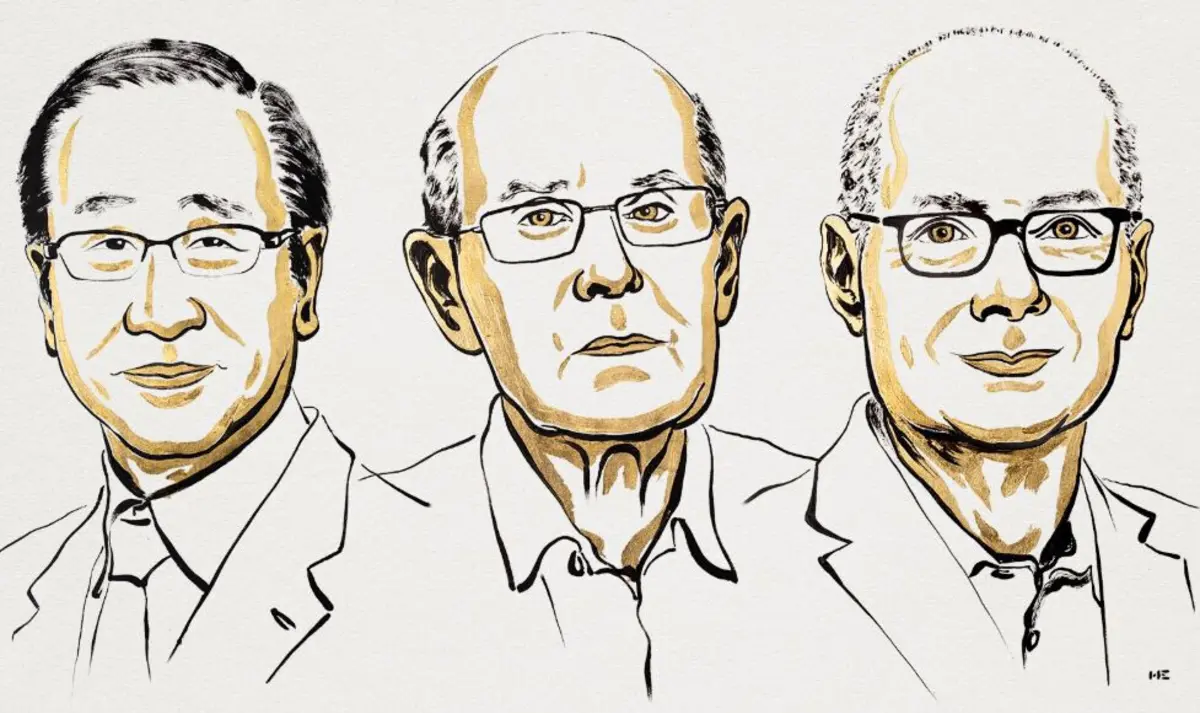 Imagem de contexto do artigo Nobel da Química atribuído a Susumu Kitagawa, Richard Robson e Omar M. Yaghi