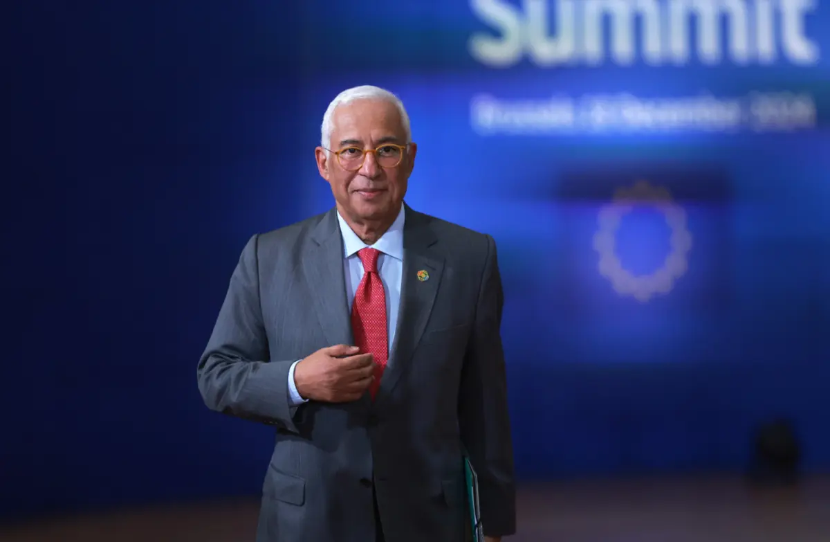 O presidente do Conselho Europeu, António Costa