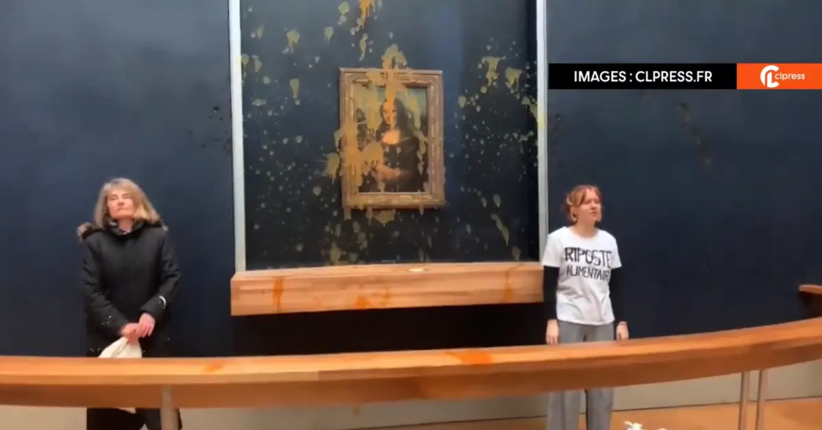 O quadro já foi alvo de vandalismo em várias ocasiões