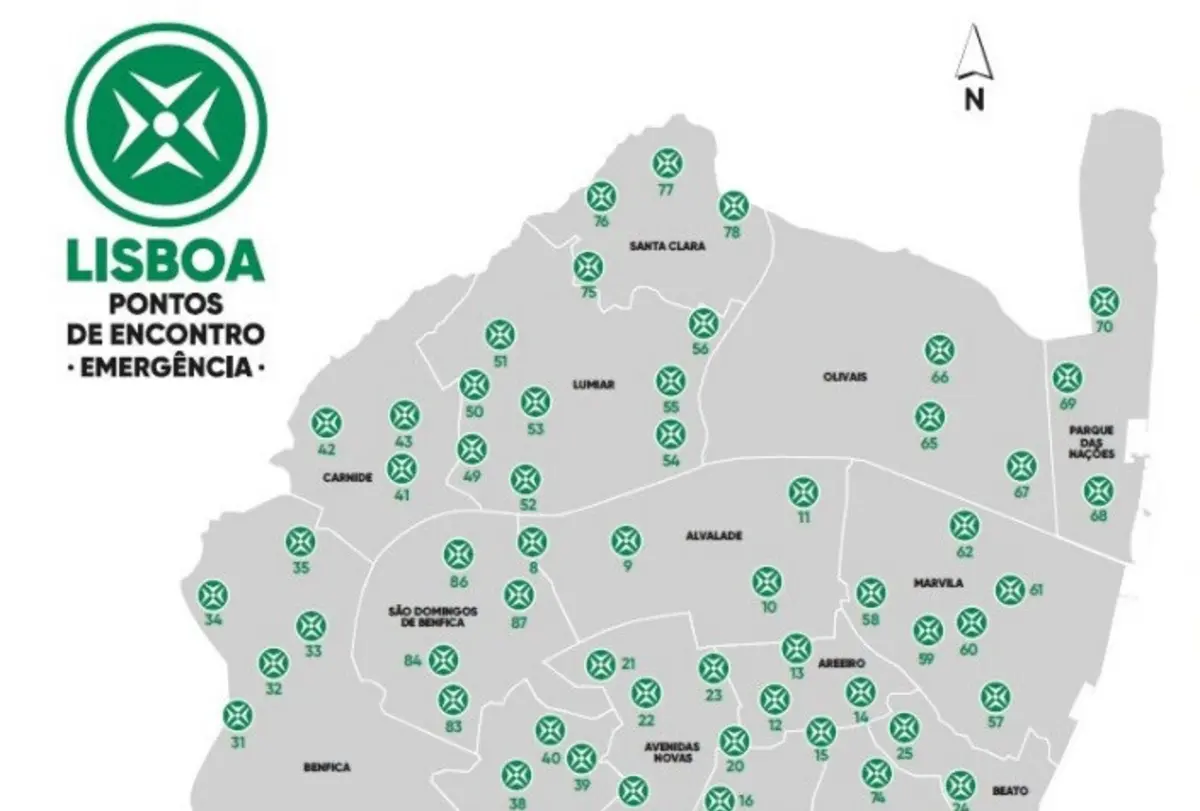 Imagem de contexto do artigo Para onde se deve dirigir em caso de catástrofe em Lisboa?