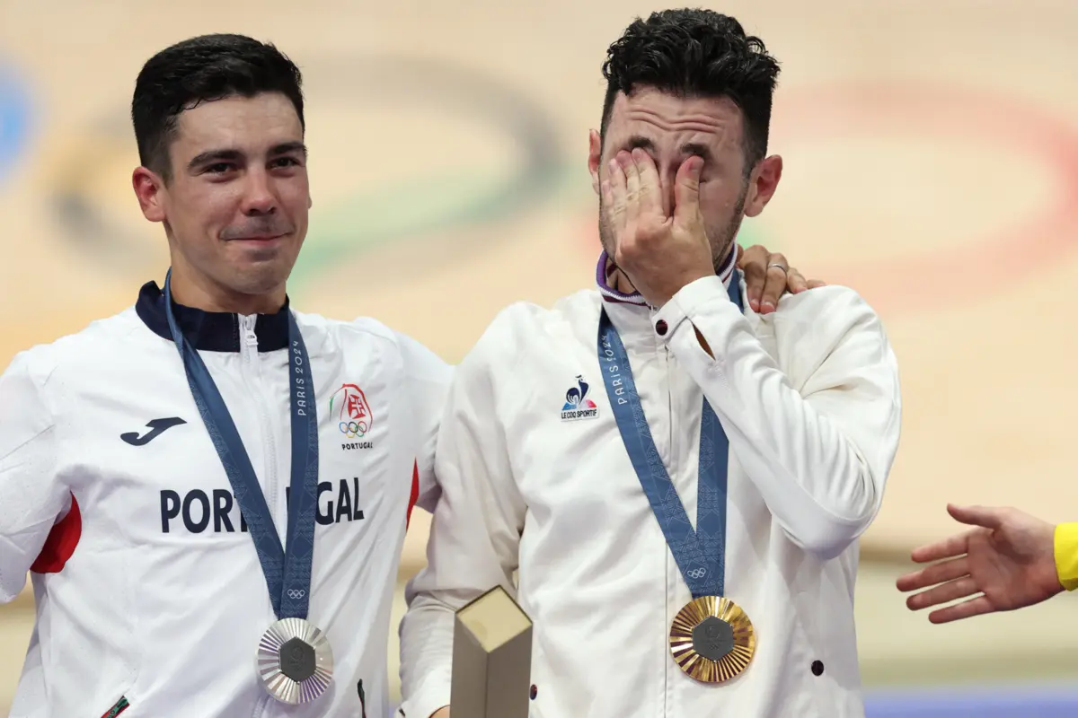 Iúri Leitão e Benjamin Thomas