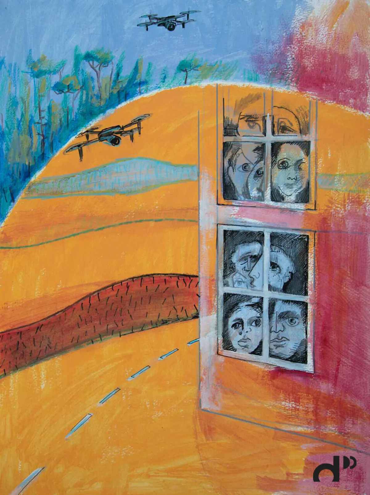 Imagem de contexto do artigo País de Incendiários: Eucaliptal abandonado