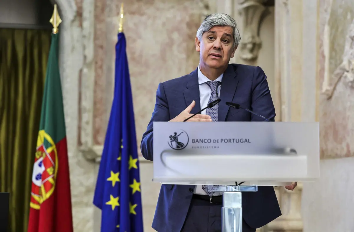 O governador do Banco de Portugal, Mário Centeno