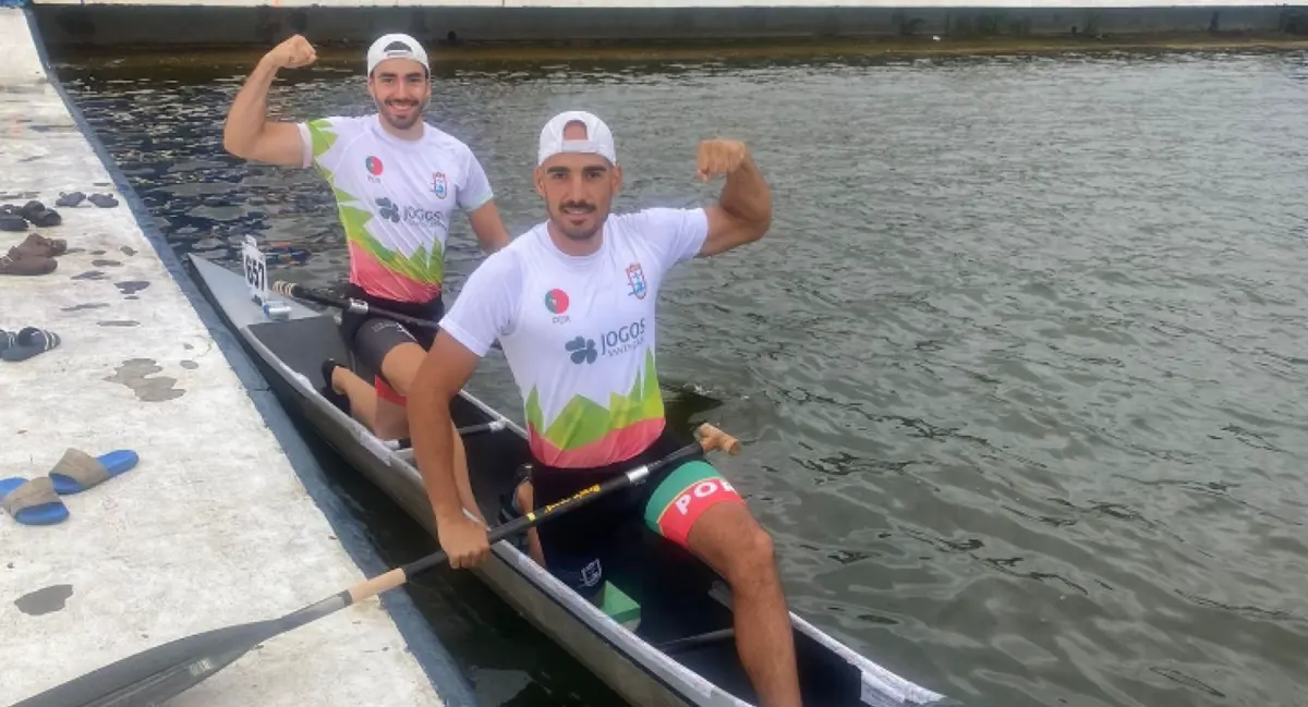 Imagem de contexto do artigo Canoagem: Rui Lacerda e Ricardo Coelho campeões em C2
