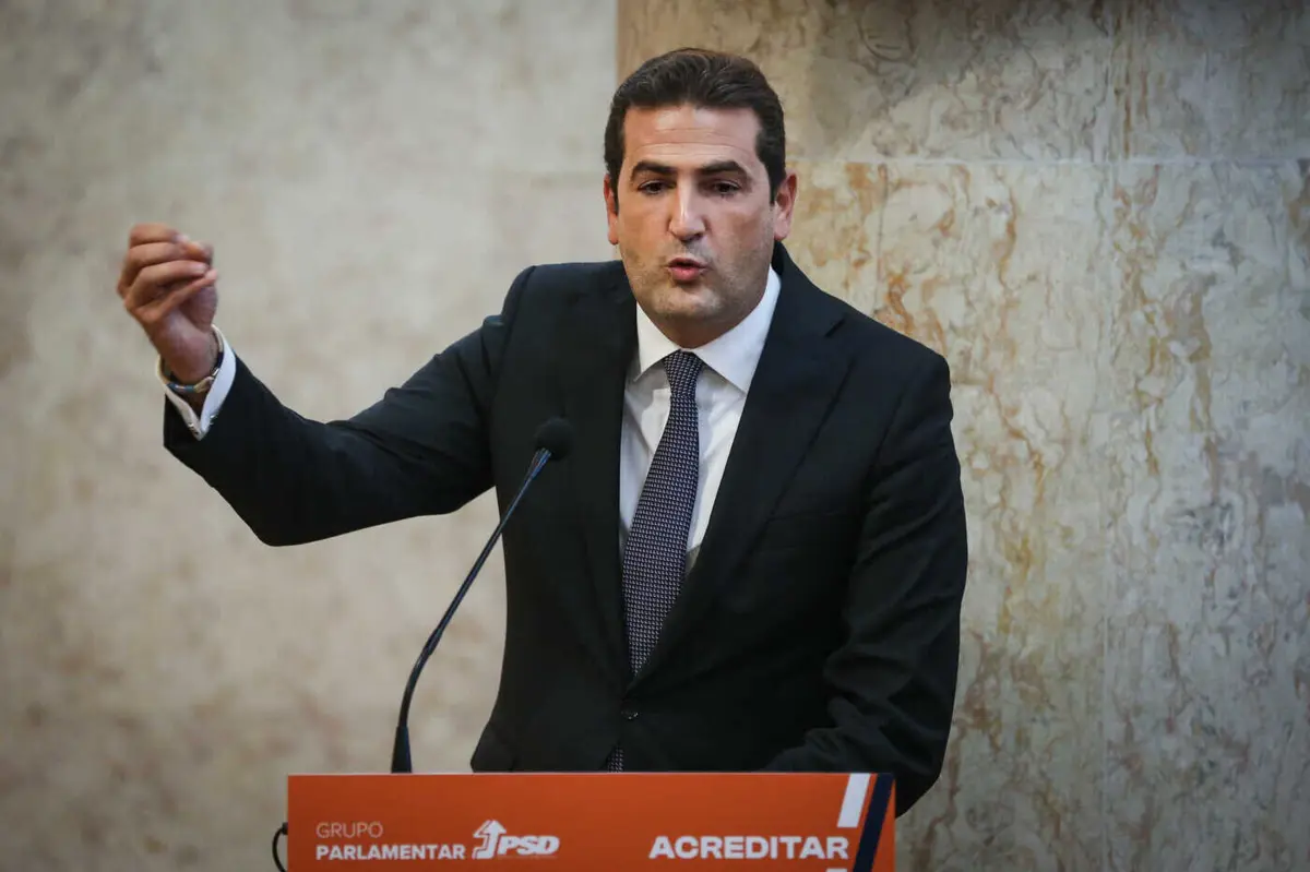 O secretário-geral do Partido Social Democrata, Hugo Soares