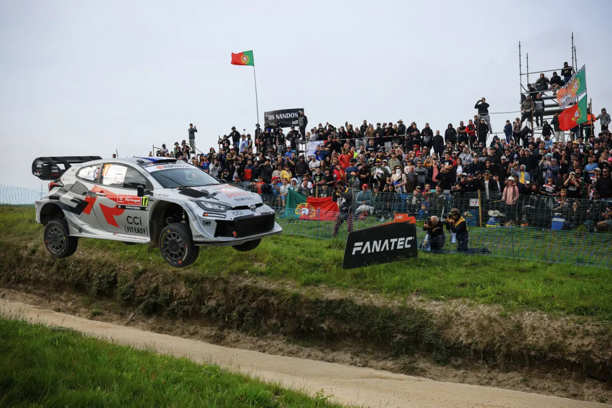 Imagem de contexto do artigo Novo recorde: Sébastien Ogier vence Rali de Portugal pela sétima vez